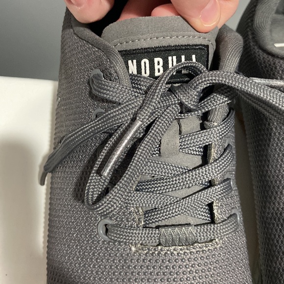 NOBULL Arctic Grey Trainer Athletic Casual Shoes Men's Size 8 Women's Size 9.5 - Picture 13 of 16